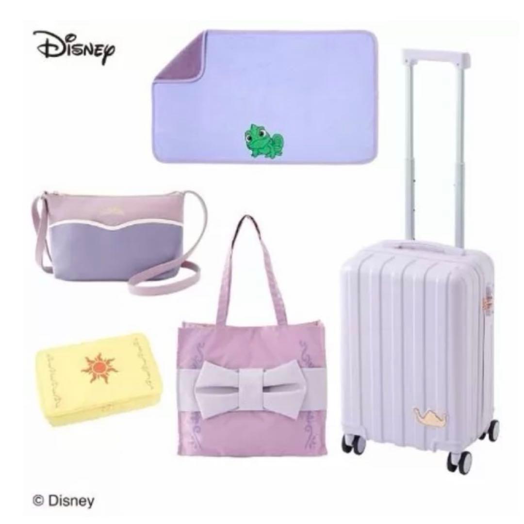 ディズニー ラプンツェル キャリーバッグ スーツケース しまむら ハッピーバッグ