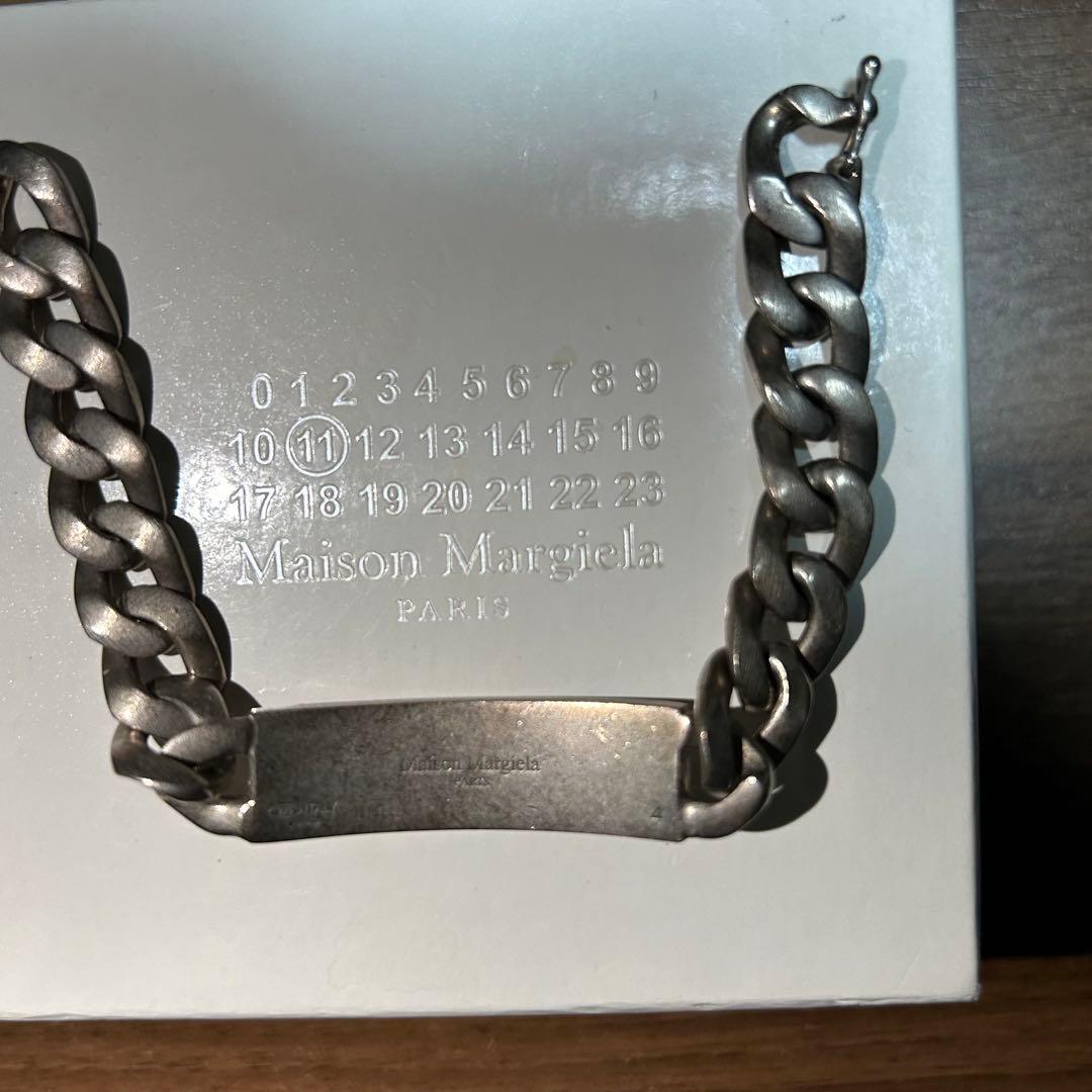 Maison Margiela マルジェラチェーンIDブレスレット/サイズ4