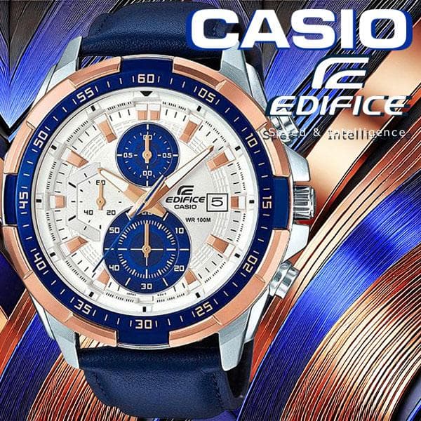 逆輸入カシオEDIFICE新品メンズ腕時計100m防水クロノグラフ日本未発売