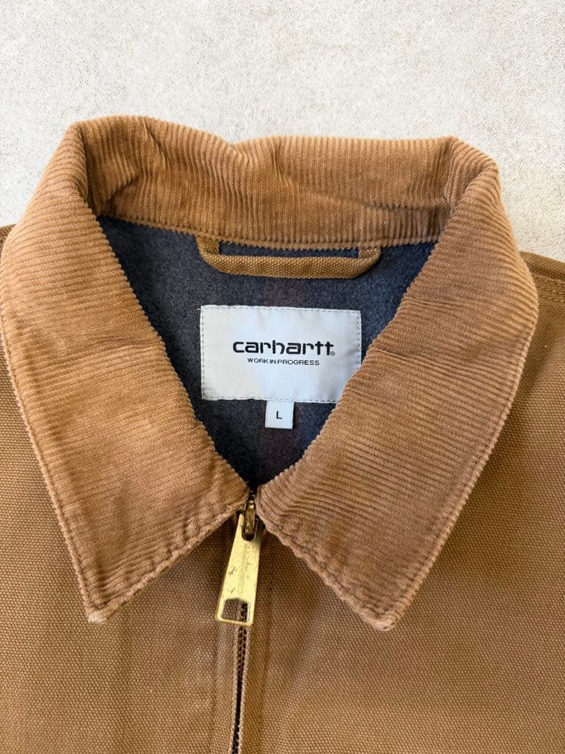 や*る様 Carhartt カーハートWIP デトロイトジャケット　BRN