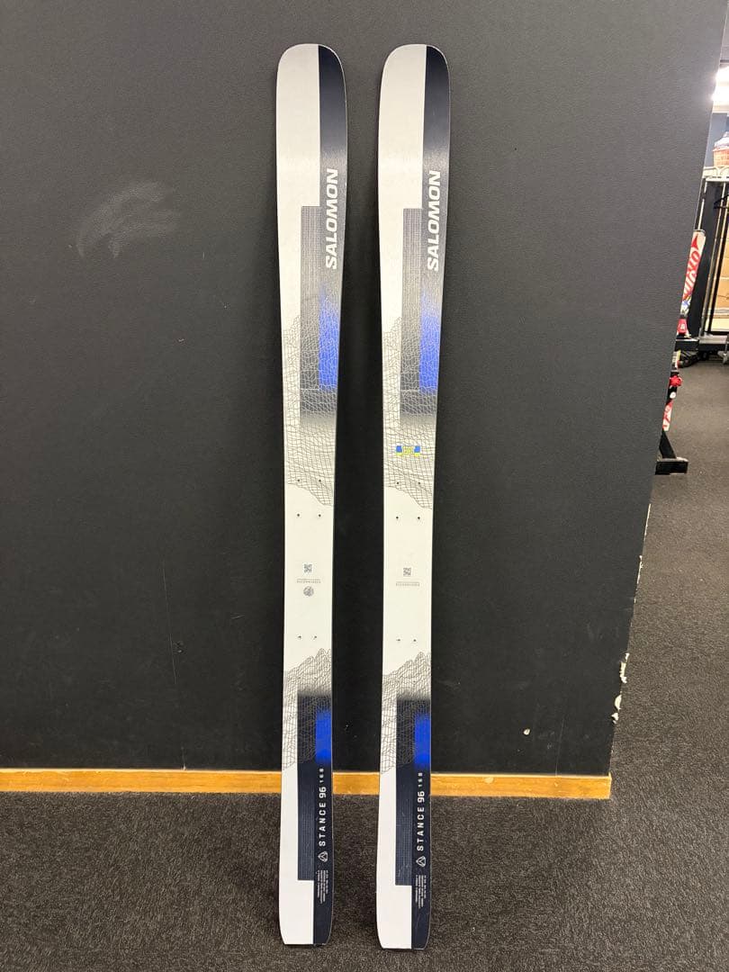 【ワックス済み　ストラクチャー加工】SALOMONスキー 168cm板のみ