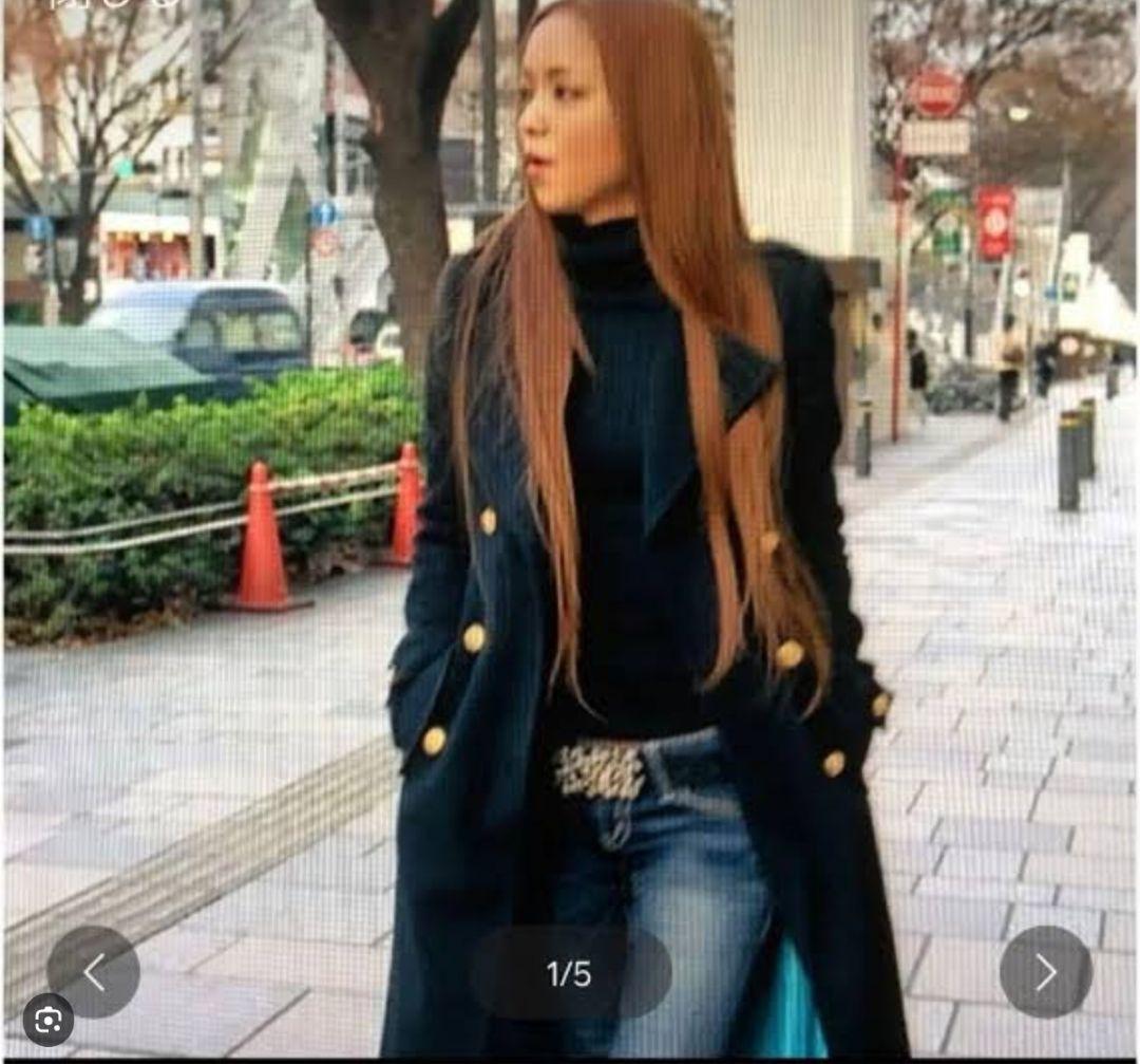 ジーコ738！SLY　ベビドンコート 安室奈美恵着用モデル カシミヤ混