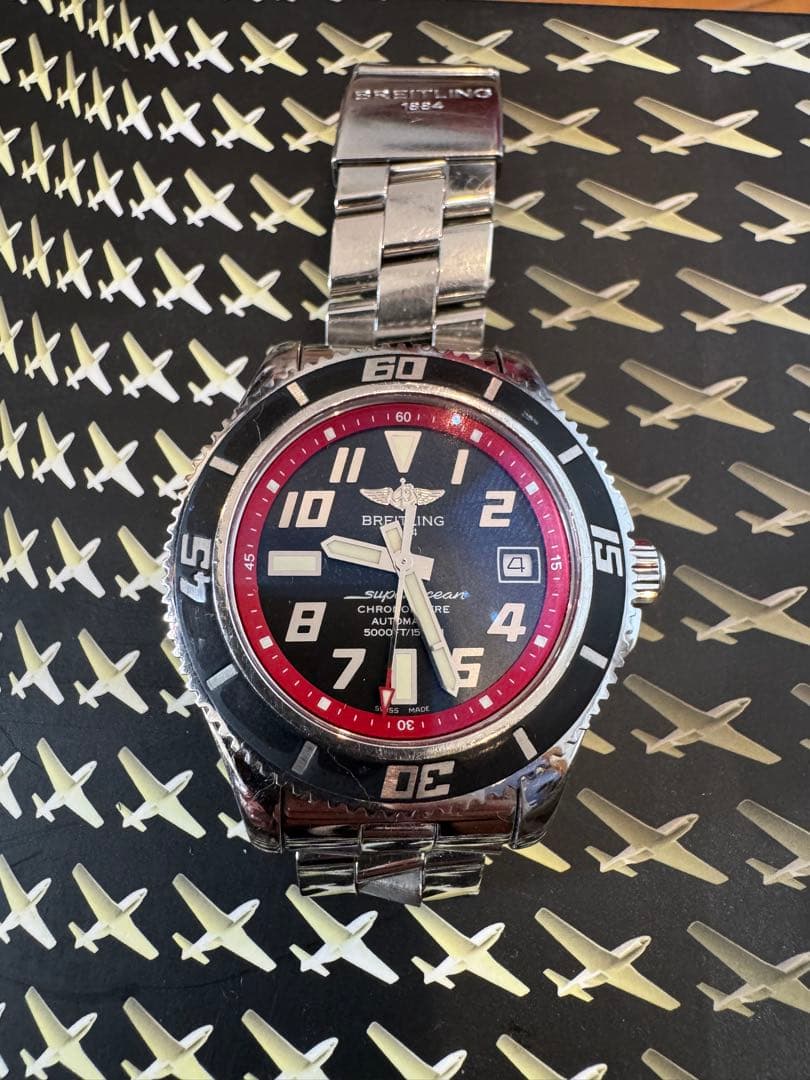 ブライトリング スーパーオーシャン２ SS 自動巻き