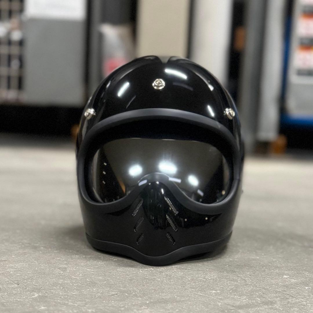 トラッカーヘルメット　OCEAN BEETLE MTXレプリカ　超小帽体　ベル