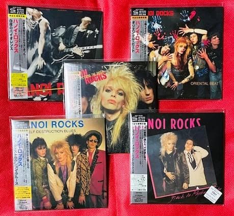 【新品未開封】ハノイロックス 紙ジャケ&SHM-CDオリジナルアルバム全 5作品