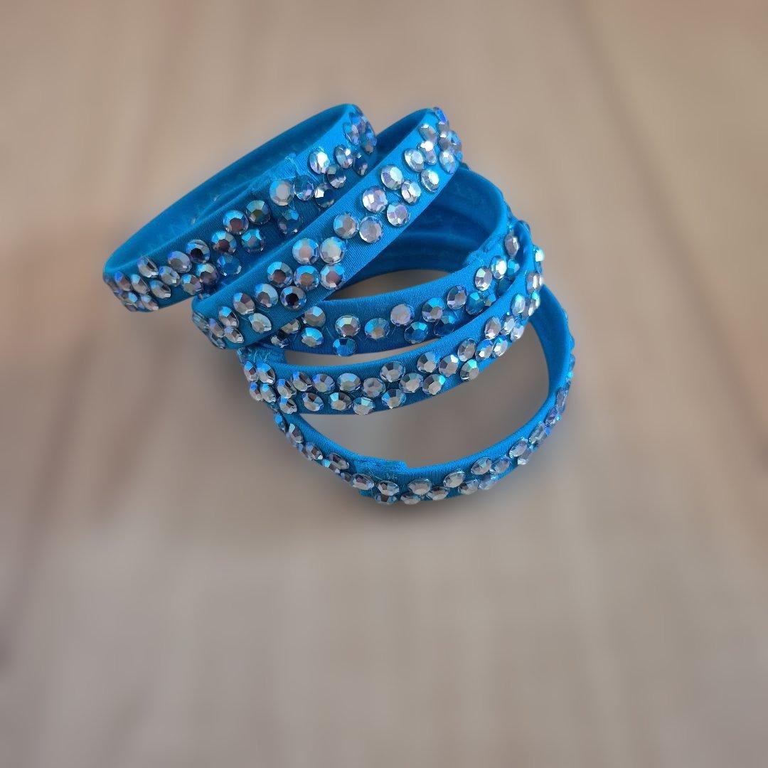 社交ダンス　ラテンドレス　青　S～M