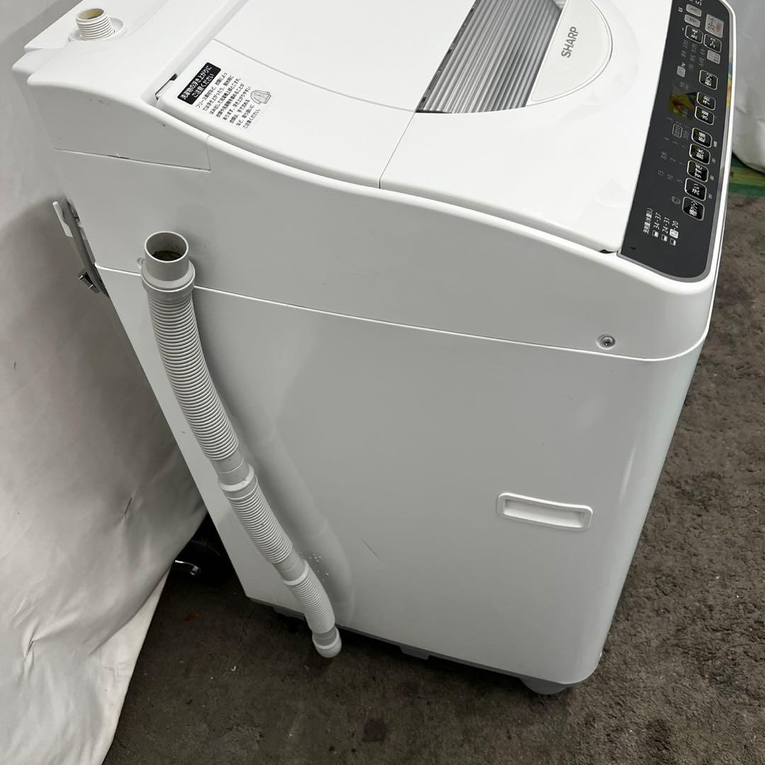 491❤️乾燥機付き洗濯機　シャープ　5.5kg/3.5kg　一人暮らし　設置無料