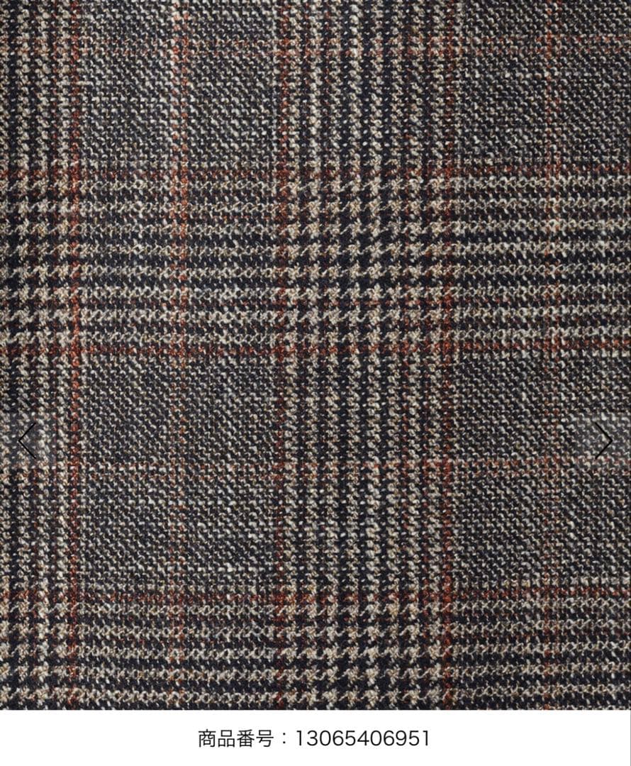 SILK AIR GLEN CHECK ジレワンピース TOMORROWLAND