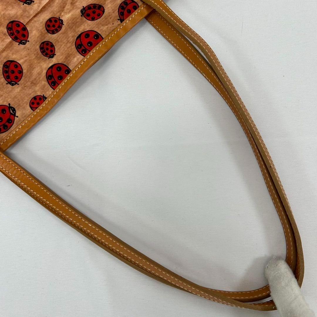 【極美品】ヴィヴィアンウエストウッド トートバッグ ポーチ付 てんとう虫