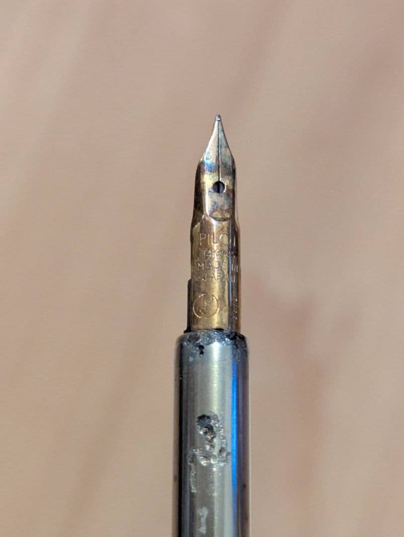 パイロット 60年代 キャップレス万年筆 14k