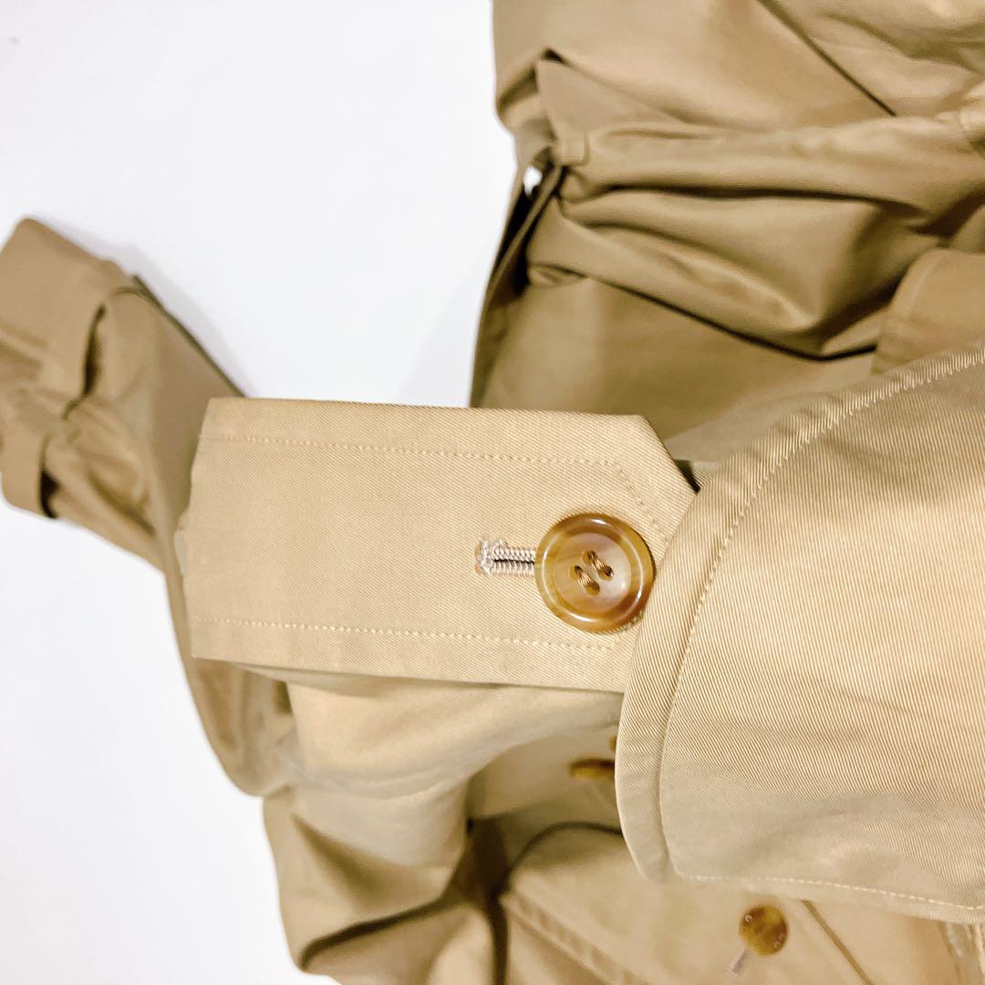 【専用品バーバリーズ　ロングダブルトレンチコート　ハニーベージュ　ノバチェ