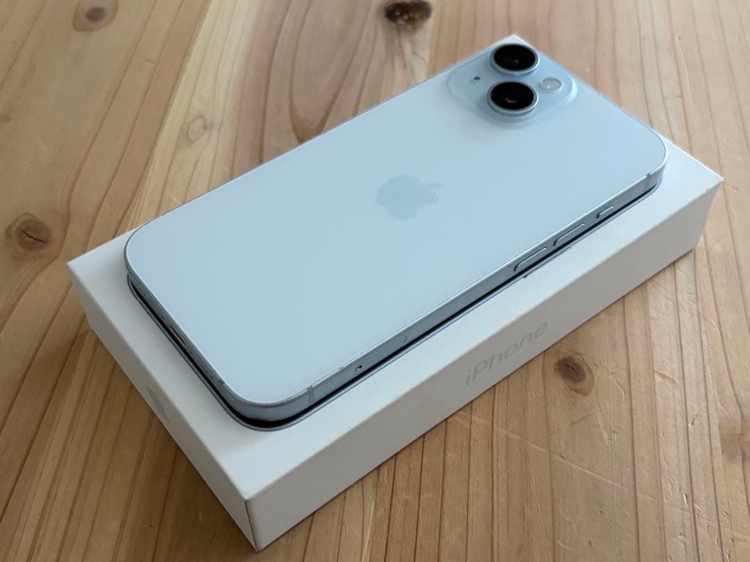 ⭐️iPhone 15 256GB ブルー SIMフリー 美品 バッテリー87%