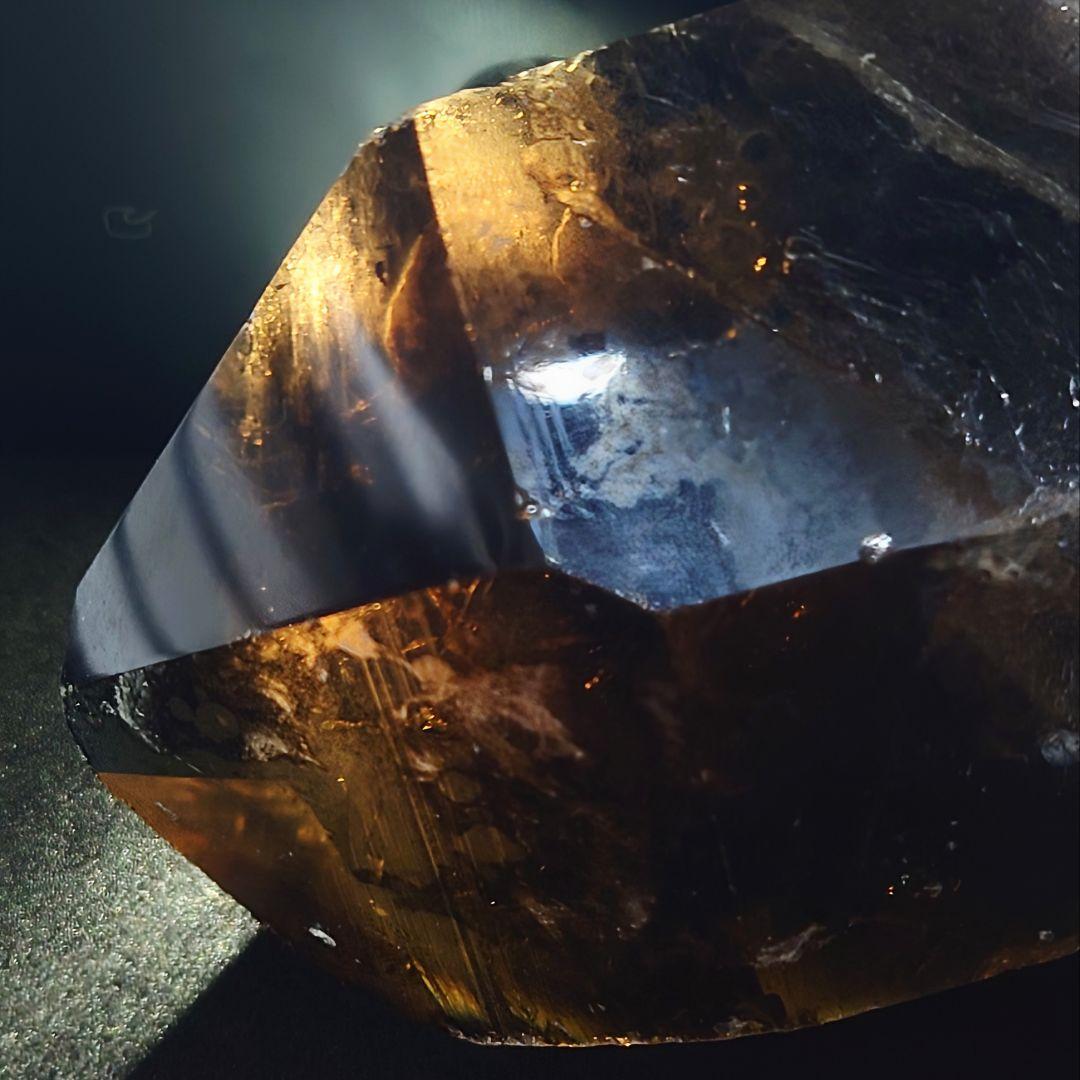 ★スモーキークォーツ 超大型原石 736.5g(SA)