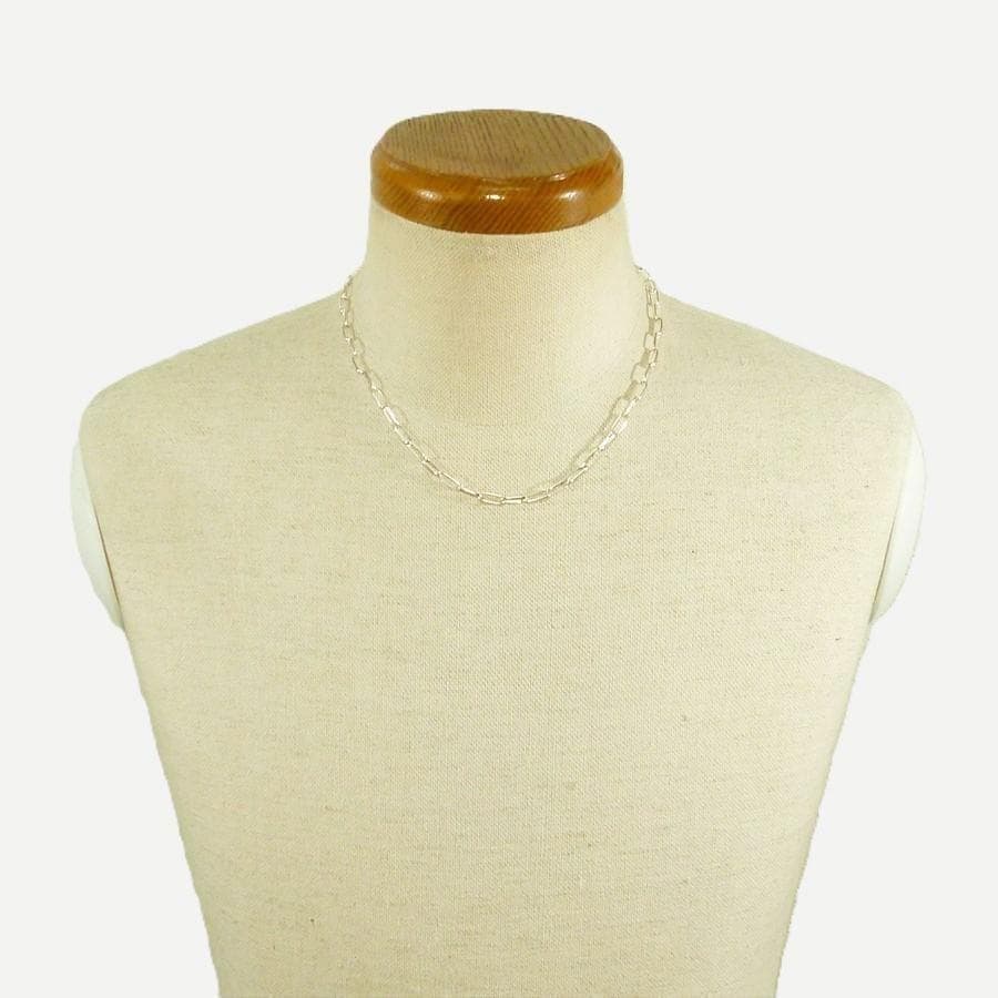 ナバホ Sally Shirley Silver Chain Necklace