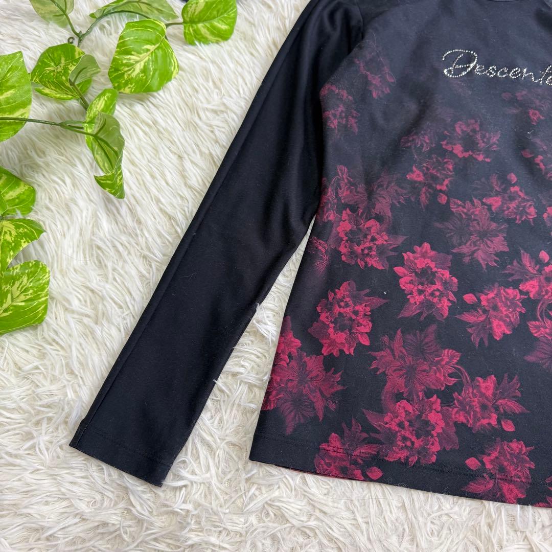 【デサントゴルフリュクス】美品 モックネック 高級ライン Sサイズ レディース