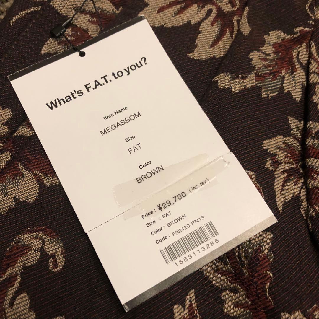 F.A.T. パンツ　MEGASSOM FATサイズ