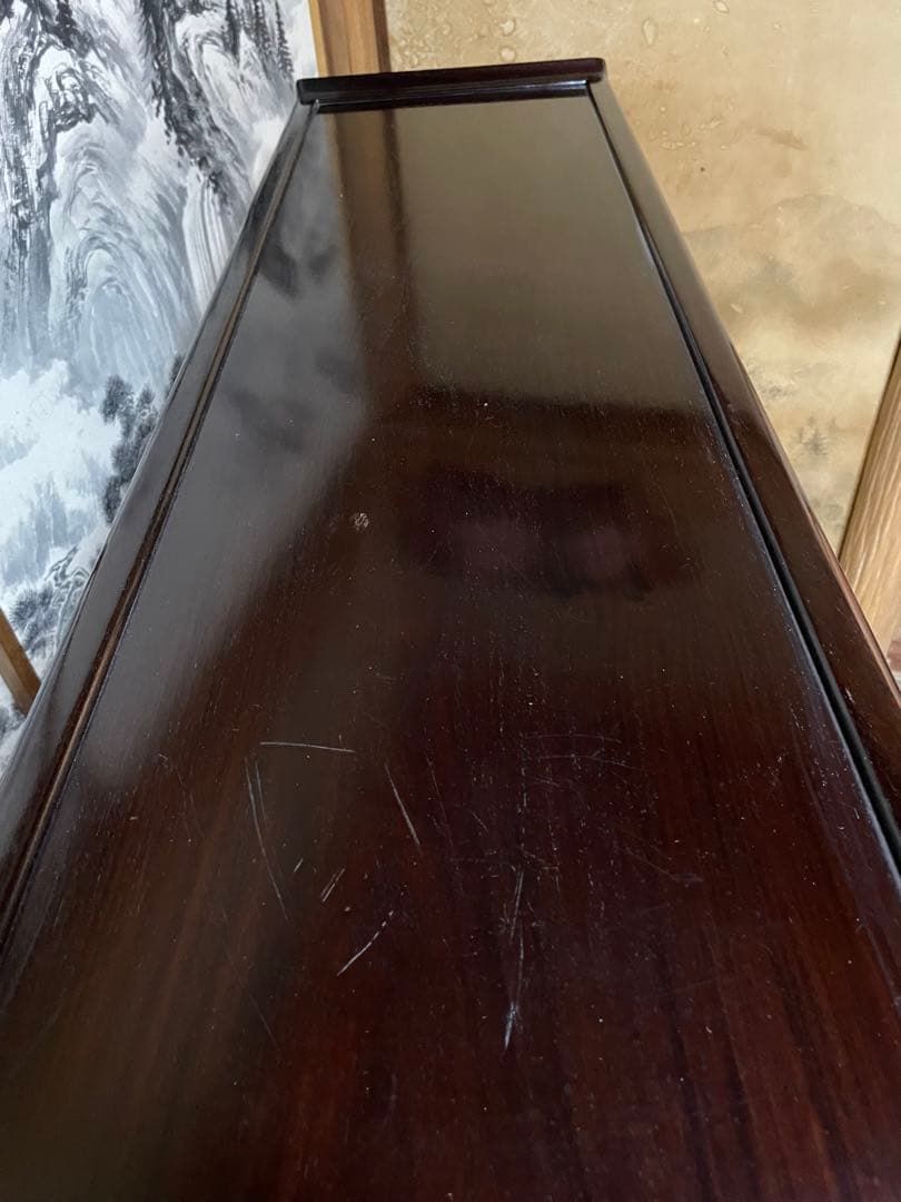 茶棚　アンティーク家具　唐木　花梨　紫檀　収納棚　中国家具　骨董品　古美術品