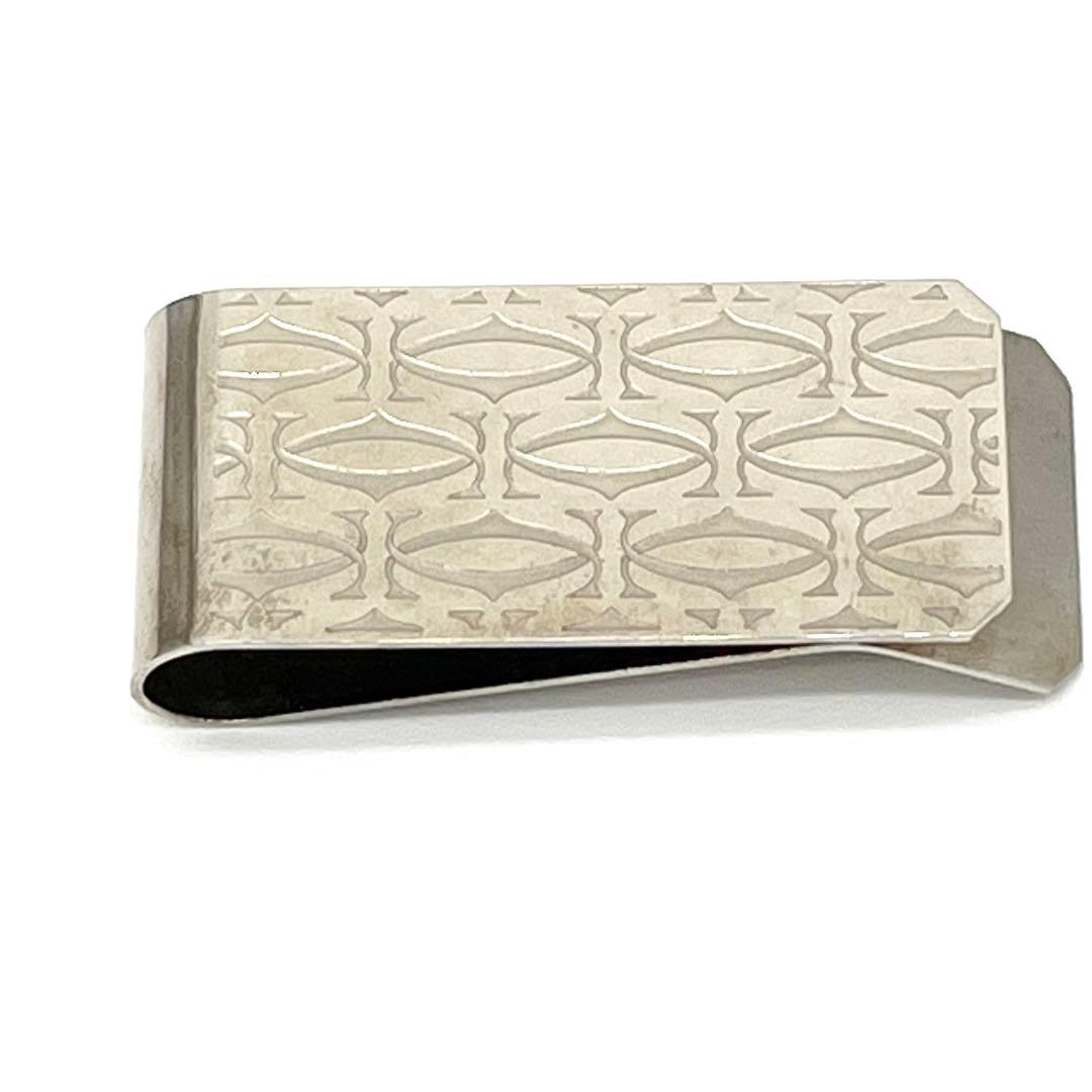 【美品】カルティエ　マネークリップ　シルバーカラー　1118k 箱付き