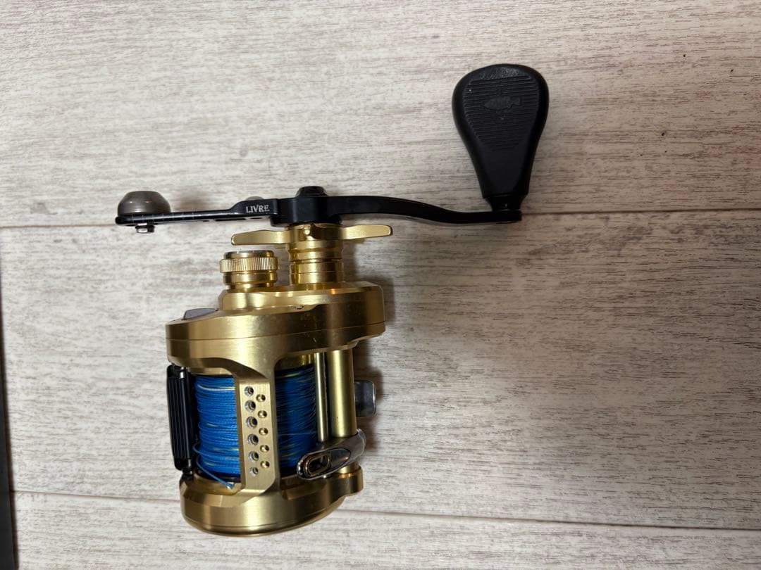 シマノ23カルカッタコンクエストMD 401XGLH　バリアルハンドル140仕様