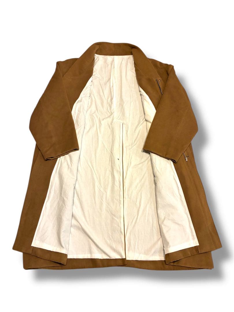 【19AW VOAAOV メルトンビッグコート キャメル】