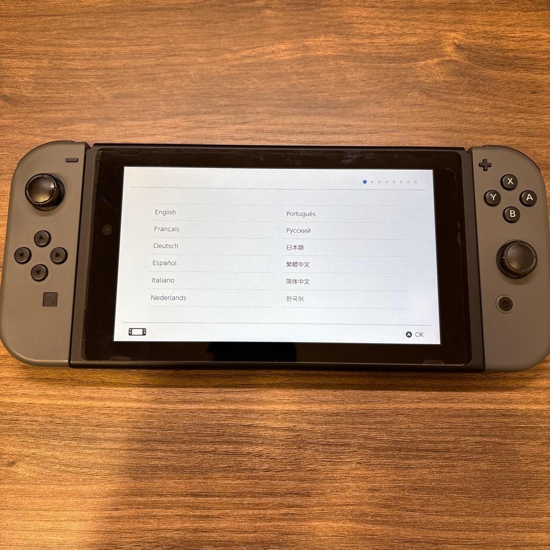 【ぬぬ】Nintendo Switch 本体 2017年 充電コントローラ