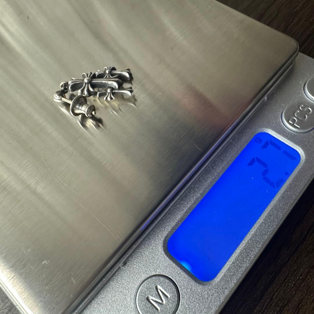 ■ Chrome Hearts 3CHクロス ドロップ ピアス ■ レアアイテム