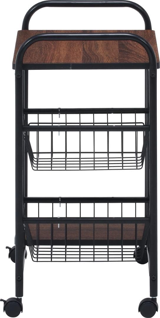 お洒落で機能的なキッチン収納＆作業スペース　ワゴン　ラック