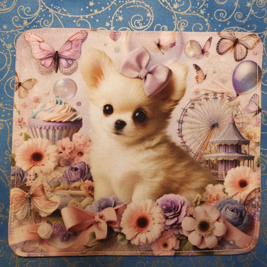 ご確認用　あしべ☆　ハンカチ　ねこちゃん　チワワ柄　21枚