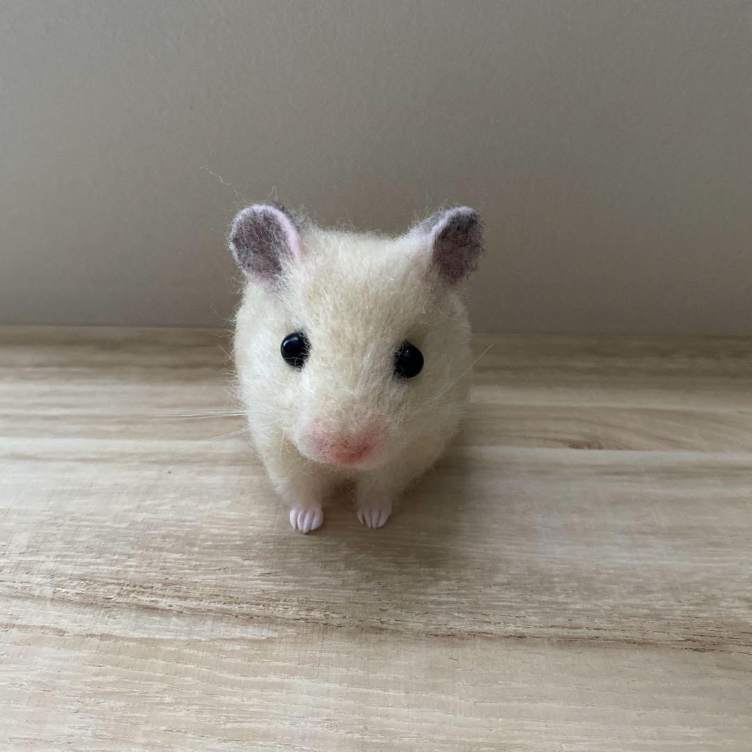 【羊毛フェルト】ハムスター★オーダー（うみ）