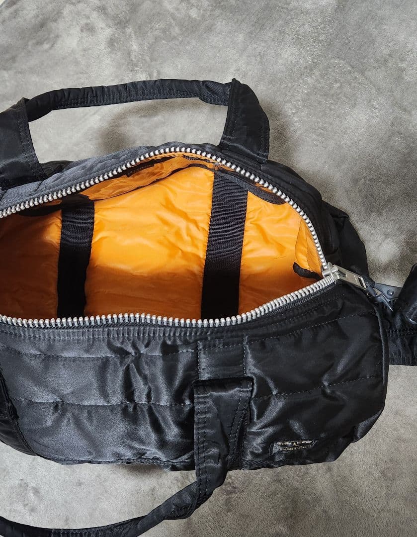 PORTER ボストンバッグ タンカー 2way ドラムバッグ ブラック