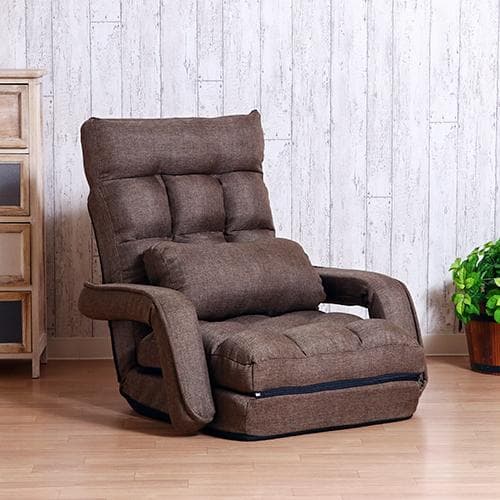 【新品・送料無料】4WAY座椅子 ダークブラウン