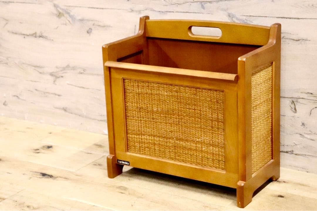 GMHK664○karimoku / カリモク コロニアル マガジンラック スリ