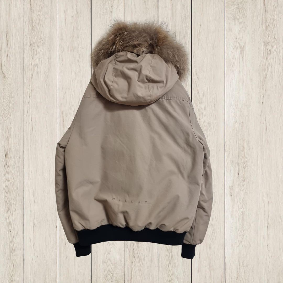 ミレー　レディース　ダウン　ジャケット　アウトドア　ショート丈　L 韓国　古着