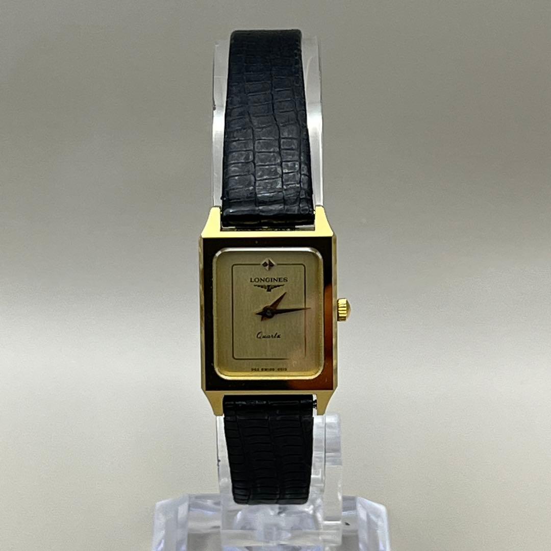 美品 希少 LONGINES ロンジン XL24 クォーツ レディース ゴールド