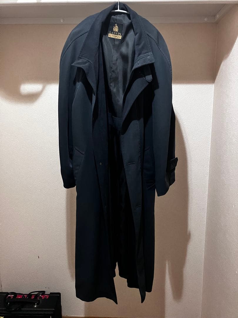 トレンチコート ウエストベルト付き