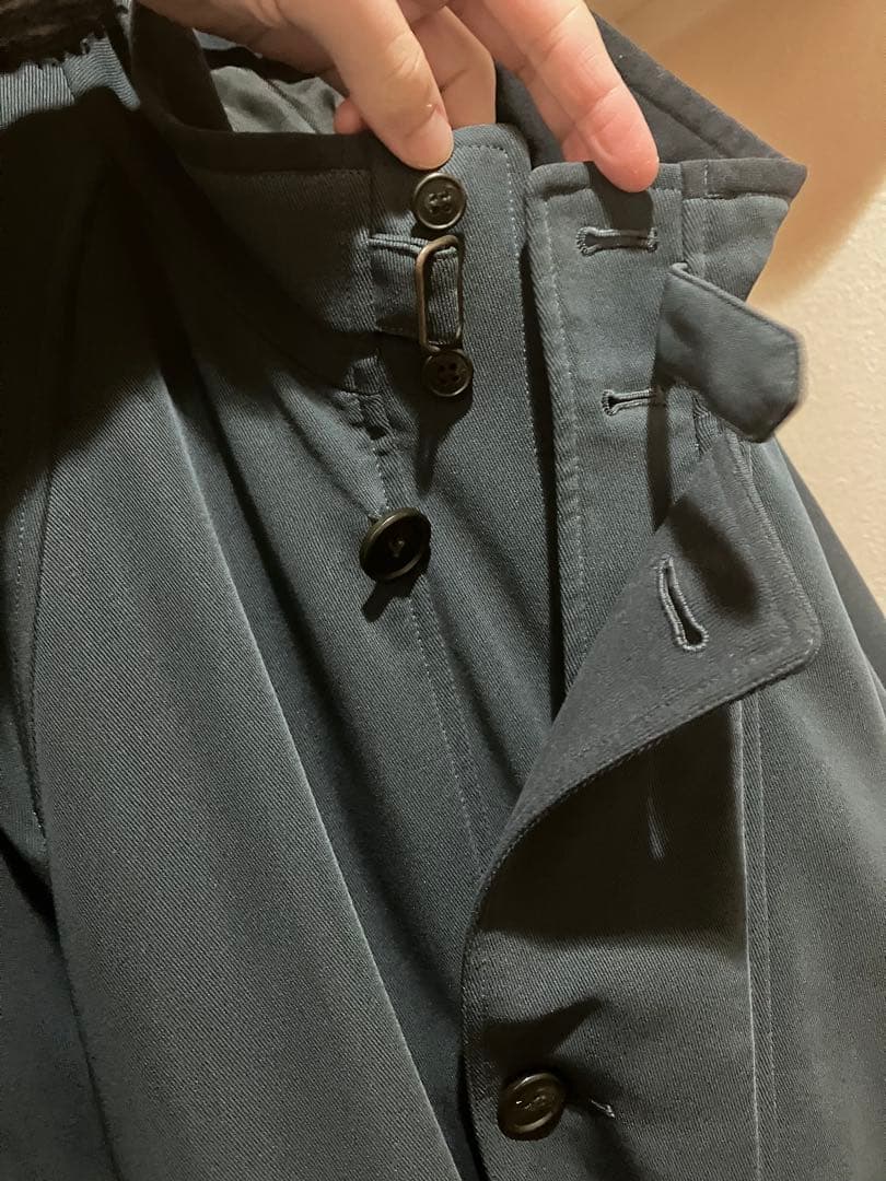 トレンチコート ウエストベルト付き