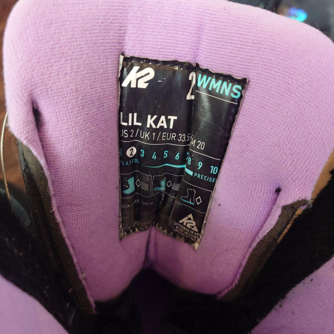 キッズ　K2　スノーボード　ブーツ 20センチ　ビンディング　3点セット