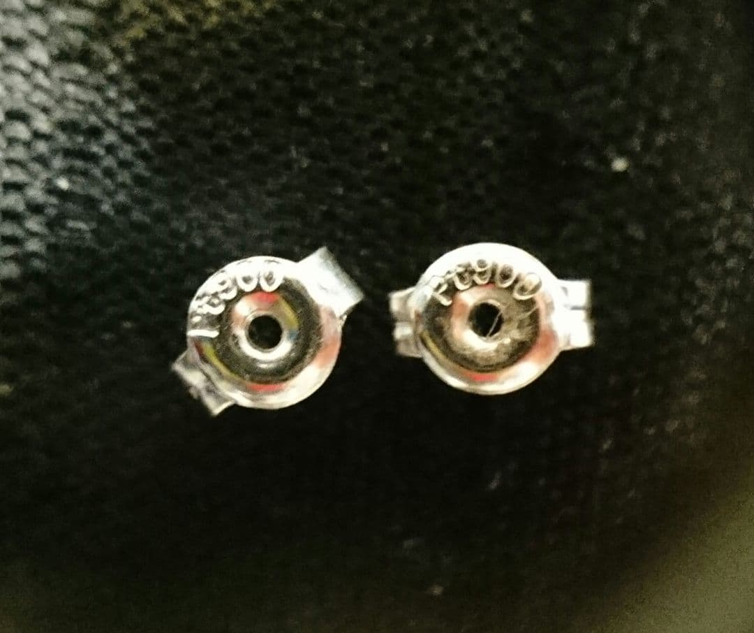 ヴィンテージ プラチナ Pt900アコヤ パールピアス ダイヤモンド
