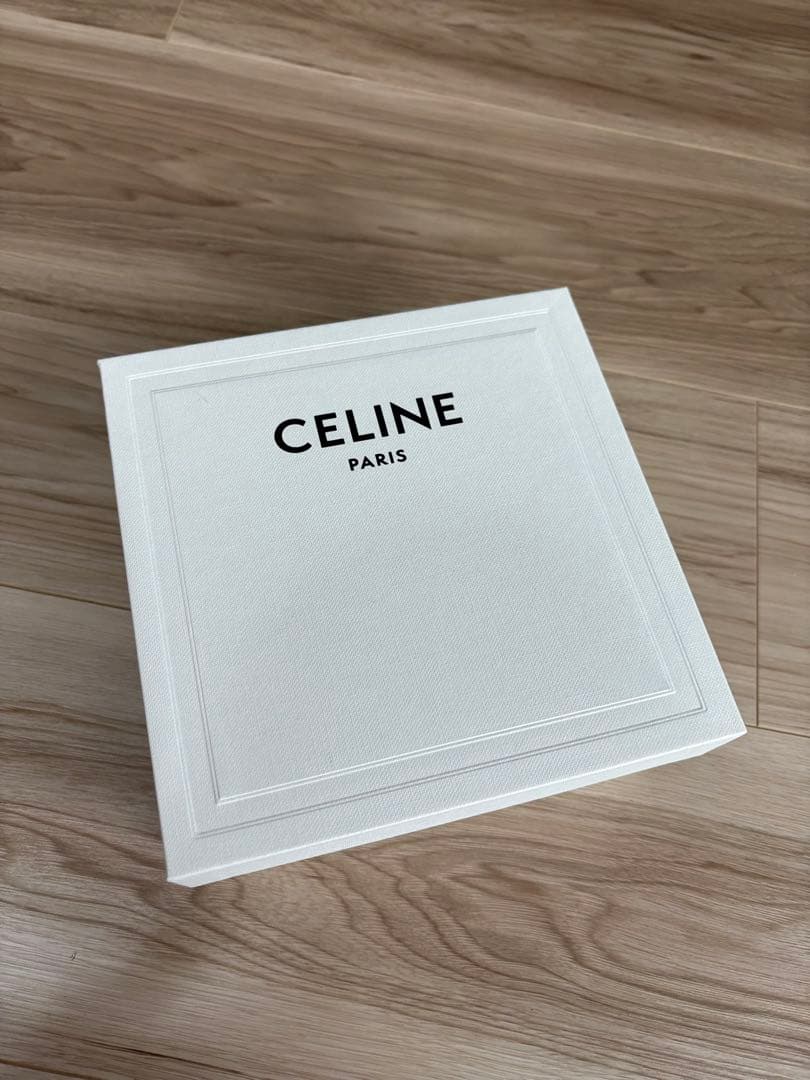 CELINE グレー 二つ折り財布 保存袋付き
