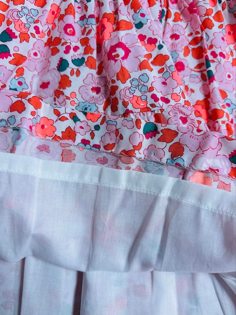 新品　Jacadi × LIBERTY コラボ 花柄　花柄 ワンピース　5A