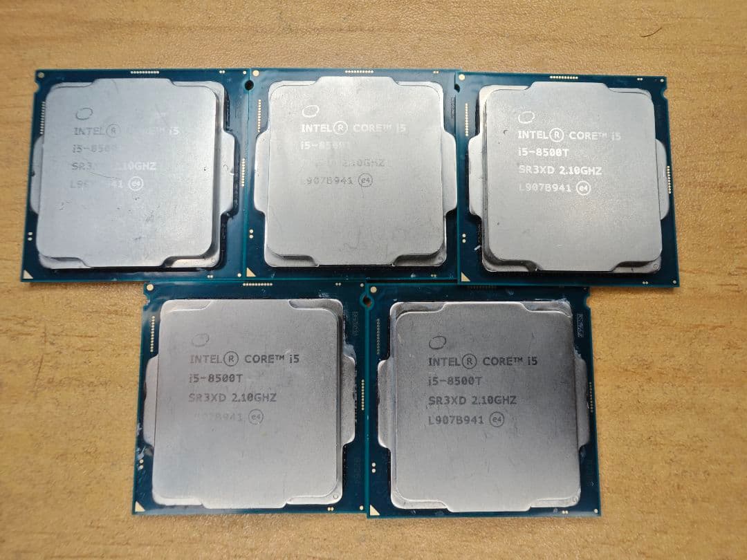ド*ん様 Intel Core i5-8500T CPU 5枚セット