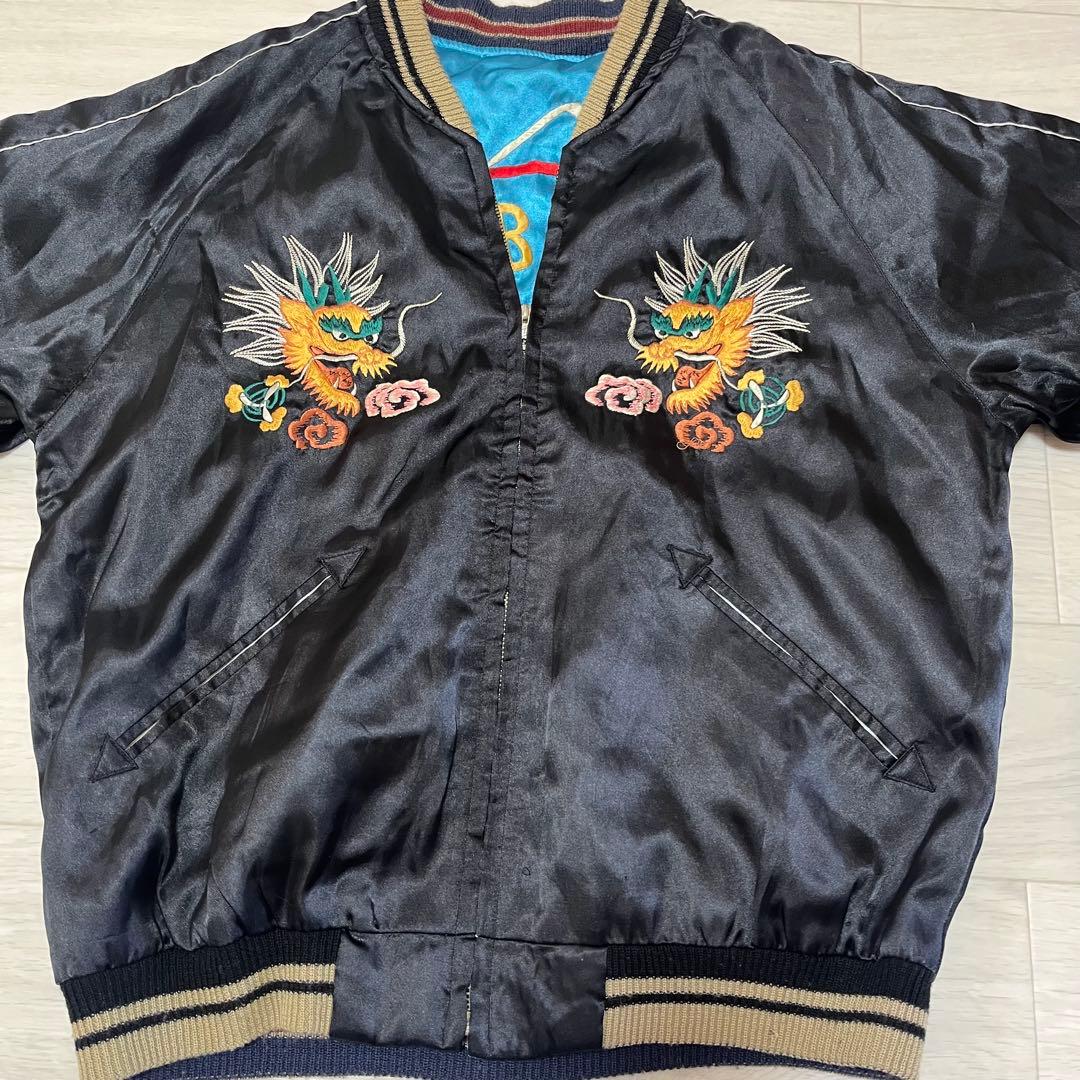 モ*タ様 豪華刺繍【テーラー東洋】スーベニアジャケット リバーシブルスカジャン