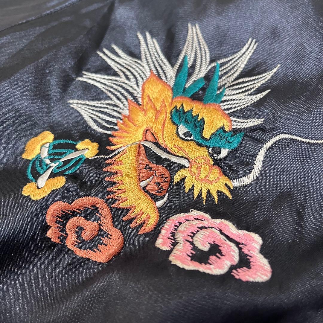 モ*タ様 豪華刺繍【テーラー東洋】スーベニアジャケット リバーシブルスカジャン
