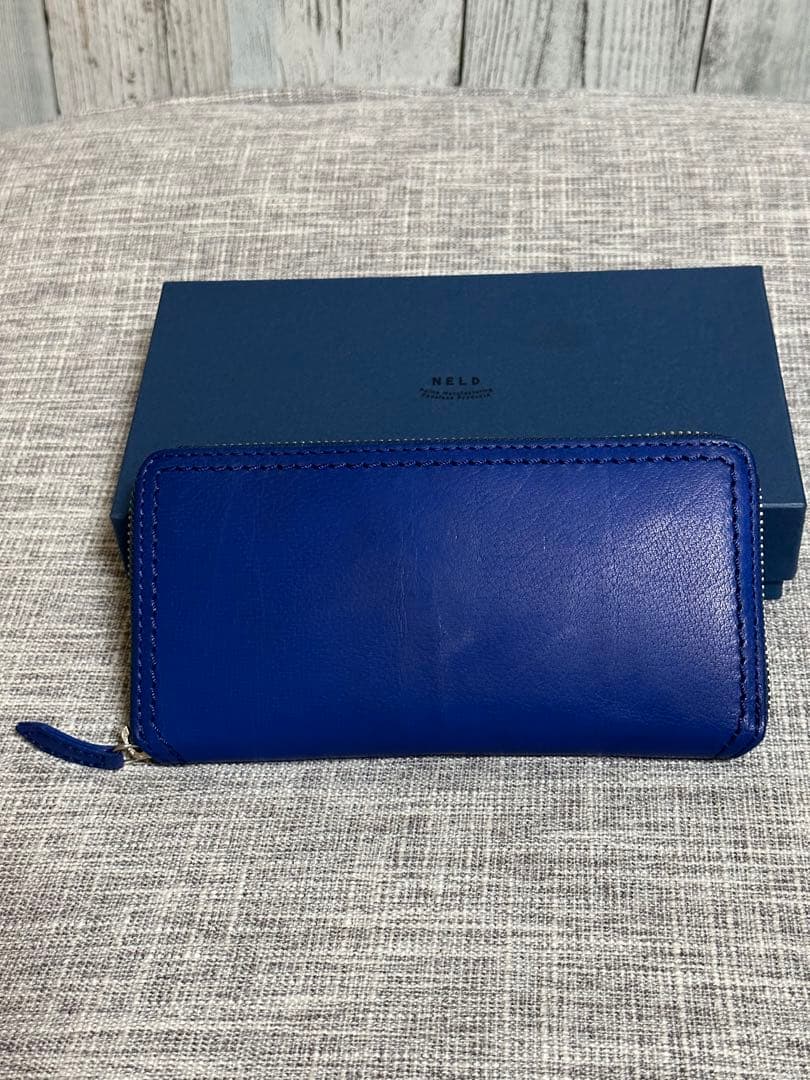 NELD 長財布 青