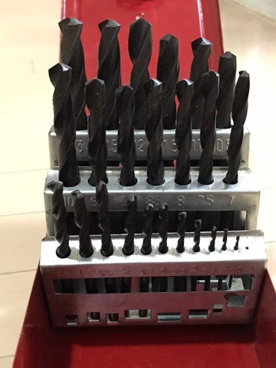 ハイスピードスチールジョパードリルビットセット（24本）