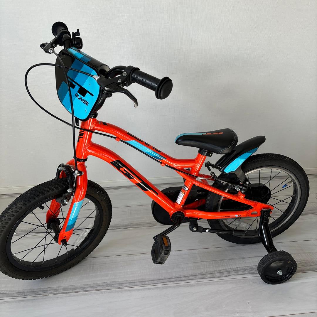 【引渡し希望•茨城県南地区】GT 16インチ 子供用自転車 オレンジ