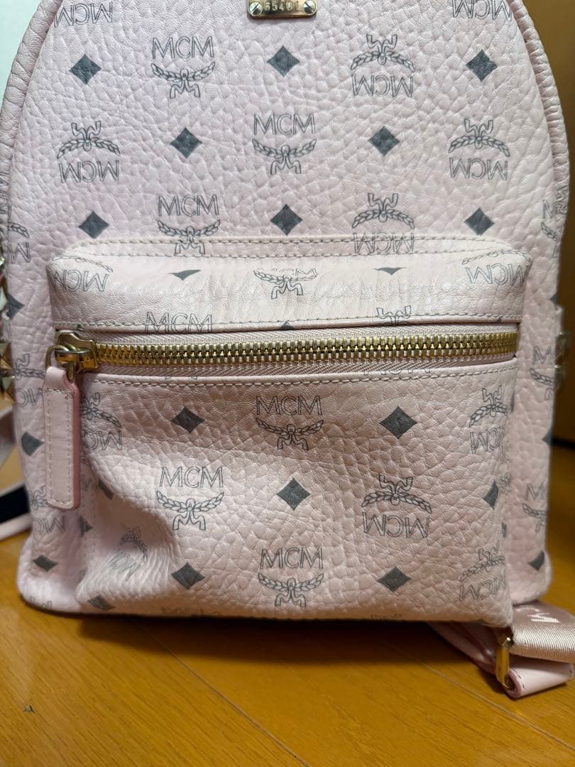 MCM リュック パウダーピンク S