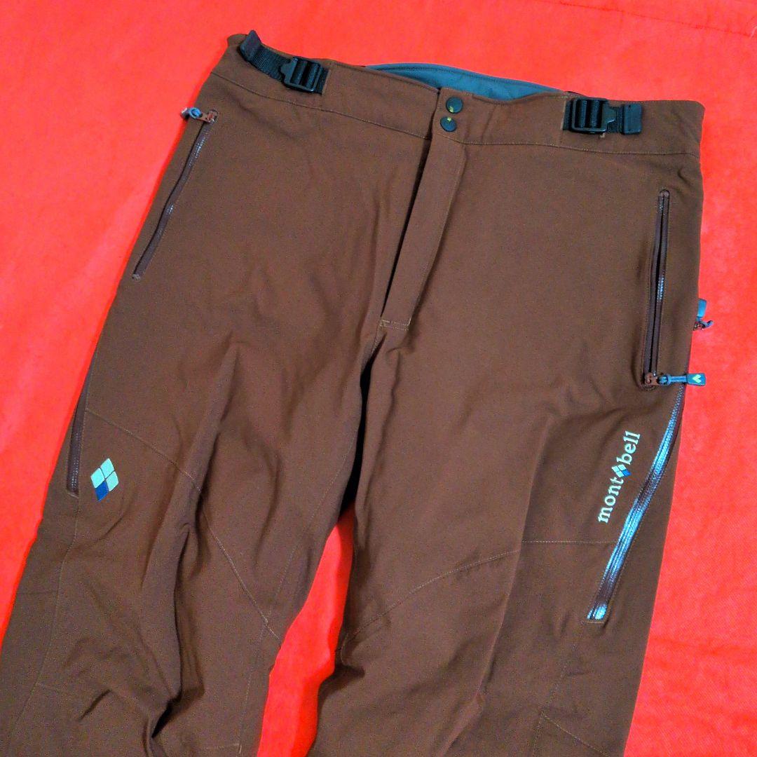 【美品】montbell ドライテックインシュレーテッドパンツ／L-S