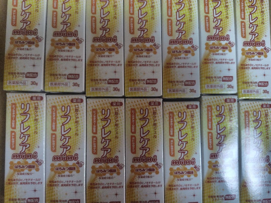 リフレケア mini はちみつ 口腔ケア用ジェル　30g 40本セット 新品