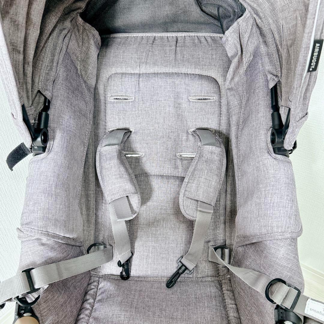 エアバギー　ベビーカー　ココブレーキEX フロムバース　アースブラウン　ホワイト